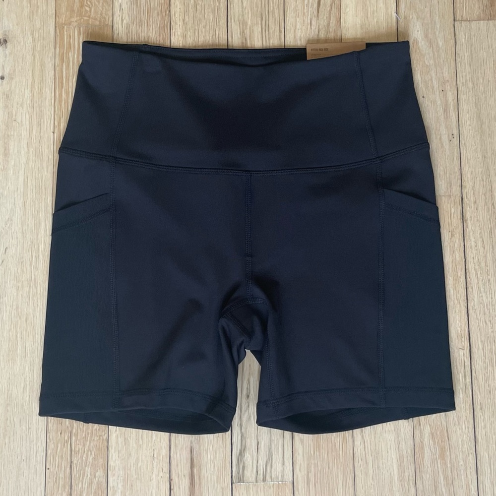 ⭕️SOLD⭕️ High Waisted Highspeed Biker Shorts Nwt